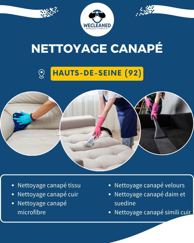 Nettoyage canapé Meudon,  Hauts-de-Seine (92)